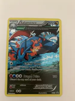 Salamence XY59 Full Art Holo Rare Black Star Promo Pokemon TCG 2015 Card - Image 4