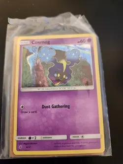 Pokemon Card Cosmog 6/12 Holo McDonalds Promo 2017 Near Mint SEALED - Image 1