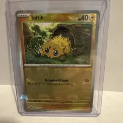 Pokemon TCG Ultra Rare Master Ball Joltik Card 33/86 White Flair English - Image 1
