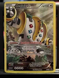 Pokemon TCG Regigigas XY82 Full Art Black Star Promo Card - Image 1