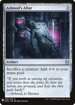[MTG] Ashnod's Altar (EMA-218) (PLST) NM - Image 1