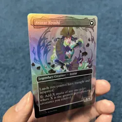 The Legend of Kyoshi (Borderless) Foil 0358 Avatar (TLA) Magic MTG NM - Image 4