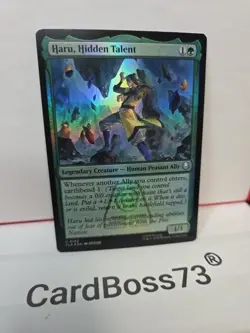 Haru, Hidden Talent Avatar # U 0182 The Last Airbender FOIL - Image 3