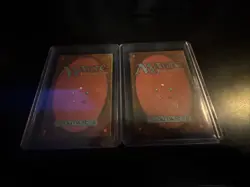 2 X MTG Swamp Basic Land Unglued Set Alt Artwork - Image 2
