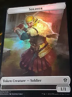 Insect - Soldier token FOIL , Commander DU , NM ,MTG , FREE SHIPPING - Image 4