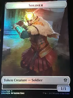 Insect - Soldier token FOIL , Commander DU , NM ,MTG , FREE SHIPPING - Image 5