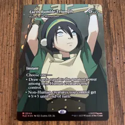 Earth Rumble Triumph - Return of the Wildspeaker (Borderless) Avatar: The... - Image 1