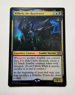 Wilhelt, the Rotcleaver Commander: Innistrad: Midnight Hunt • Foil MTG - Image 1