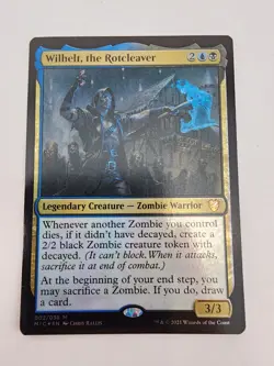 Wilhelt, the Rotcleaver Commander: Innistrad: Midnight Hunt • Foil MTG - Image 2