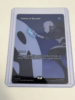 Visions of Beyond (Borderless) MTG: Avatar The Last Airbender (TLE) M 0021 - Image 1