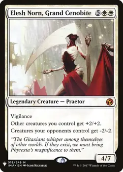 [MTG] Elesh Norn, Grand Cenobite (IMA-18) (PLST) NM - Image 1