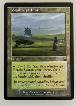 Windswept Heath (Retro Frame) #440 *Foil* (NM) - Modern Horizons 3 MTG - Image 1