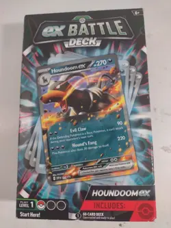 Pokemon Ex Battle Deck HOUNDOOM EX Factory Sealed Box 60 Card Deck Bx15 - Image 1
