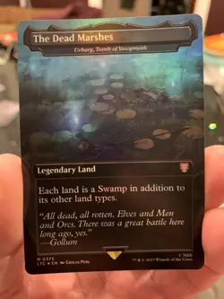 The Dead Marshes - Urborg, Tomb of Yawgmoth - Foil NM - Lord of the Rings - MTG - Image 1