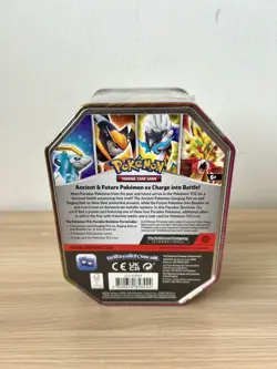 Pokemon TCG Iron Boulder EX Paradox Destinies New and Sealed Tin - Image 2