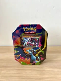 Pokemon TCG Mega Charizard X Tin Brand New Sealed - Image 1