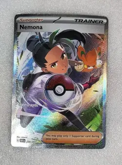 Nemona 238/091 NM/M SV Paldean Fates Special Illustration Rare Pokemon TCG - Image 1
