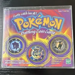 Hasbro Pokemon Battling Coin Game Hologram Gengar Blastoise Snorlax - Image 1