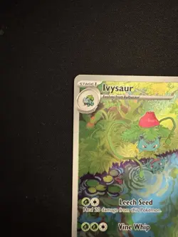 Pokemon Ivysaur 167/165 Scarlet & Violet 151 English Illustration RARE 🔥🔥 - Image 5