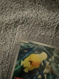 Pokemon Misty's Psyduck 193/182 Sv10: Destined Rivals Holo IR - Image 4
