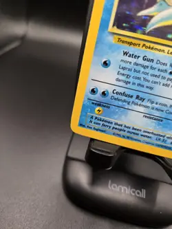 1999 Pokemon Lapras Fossil 10/62 Holo Rare Unlimited - Image 4