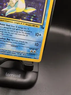1999 Pokemon Lapras Fossil 10/62 Holo Rare Unlimited - Image 5