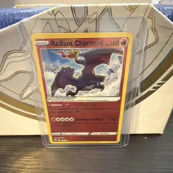 Pokemon Radiant Charizard 020/159 Crown Zenith Radiant Rare Holo Basic 160 HP - Image 1