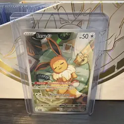 Pokemon Eevee 173 Scarlet & Violet Promo Holo Card English Basic TCG - Image 1