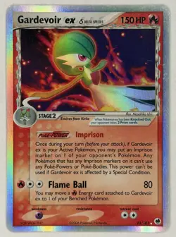 Pokemon Gardevoir ex Delta Species 93/101 Dragon Frontiers Holo LP - Image 2