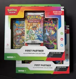 Pokemon First Partner Illustration Collection (Lot of 2) Sealed - Image 1