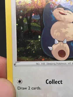 Snorlax 141/192 Rebel Clash Cosmos Holo Rare SWIRL! 2020 Pokemon Card - Image 2