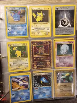 Pokemon Vintage Binder Collection! Shadowless, 1st Ed, Holos, eReader, MEW, 99x - Image 1