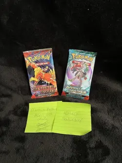 Saturday Morning Deal! Pokemon Pack: Destined Rivals OR Journey Together - Image 1