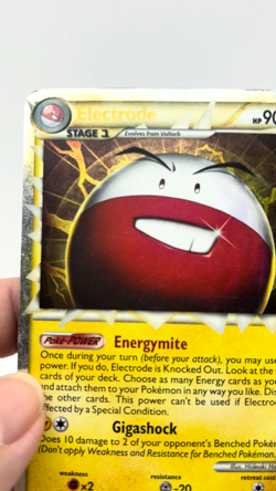 ELECTRODE ULTRA RARE HOLO 93/102 PRIME TRIUMPHANT Pokemon 2010 TCG *LP* - Image 2