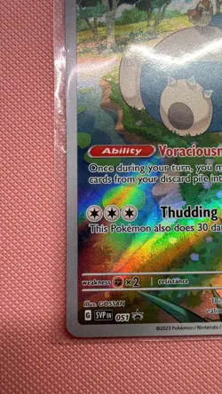 Snorlax 051 Sv: Scarlet & Violet Promo Cards Holo - Image 2