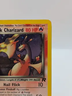2000 Pokemon Dark Charizard HOLO 4/82 Team Rocket HP - Image 4