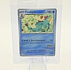 Pokemon Illustration Contest 2024 Promo SEALED Feraligatr Pikachu & Toxtricity - Image 1