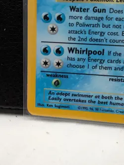 Pokemon TCG Poliwrath Base Set 13/102 Holo Rare 90 HP Stage 2 Wizards 1999 LP/NM - Image 4