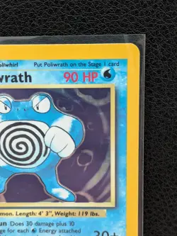 Pokemon TCG Poliwrath Base Set 13/102 Holo Rare 90 HP Stage 2 Wizards 1999 LP/NM - Image 5