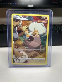 Rockruff TG07/TG30 - Silver Tempest - Trainer Gallery Holo Pokemon Card NM - Image 1