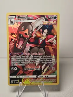 Houndoom TG10/TG30 Brilliant Stars Trainer Gallery Ultra Rare NM Pokemon TCG - Image 1