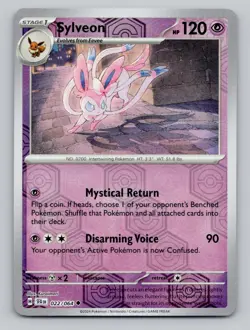 Reverse Holo Sylveon 022/064 Uncommon Shrouded Fable Pokemon - Image 1