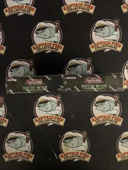 Lot Of 2 Yugioh Duelist Nexus Booster Box 1st Edition Factory Sealed - Image 2