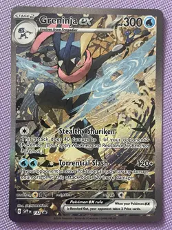 Greninja ex 132 Sv: Scarlet & Violet Promo Cards Holo - Image 1