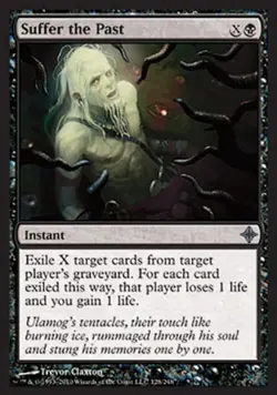 Suffer the Past -Foil Light Play MTG Rise of the Eldrazi - Image 1