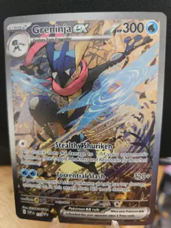 Greninja ex 132 Sv: Scarlet & Violet Promo Cards Holo - Image 1
