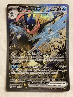 Greninja ex 132 Sv: Scarlet & Violet Promo Cards Holo - Image 1