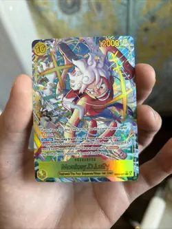 One Piece TCG Monkey D. Luffy EB04-061 SEC Alt Art – OP15 – NM - Image 1