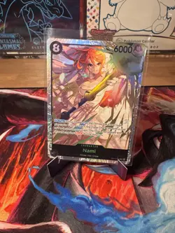 One Piece TCG OP15-086 Nami SR English - Pack Fresh - Image 1