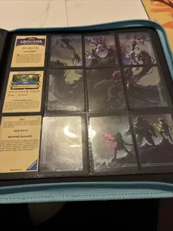 Disney Lorcana TCG Into the Inklands & Ursula’s Return Complete Sets. Non-Foils - Image 1